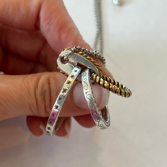 Brighton Rapture Rings Necklace - Picture 4 of 5